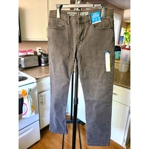 Boys Arizona Jeans Gray Size 18 Slim Fit